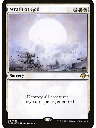 Wrath of God | Inglés | NM | DMR