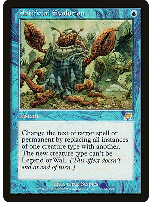 Artificial Evolution (Retro Frame) | Inglés | NM | ONS