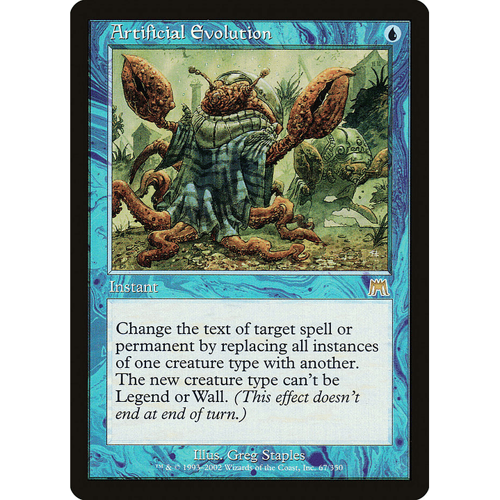 Artificial Evolution (Retro Frame) | Inglés | NM | ONS 1