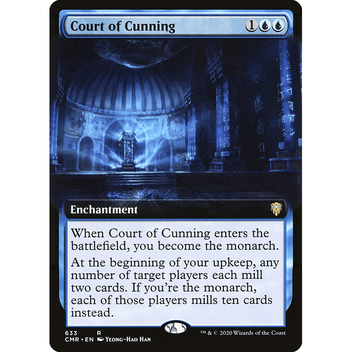 Court of Cunning (Extended Art) | Inglés | NM | CMR 1