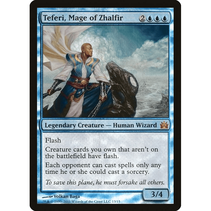 Teferi, Mage of Zhalfir (foil) | Inglés | NM | V11 1