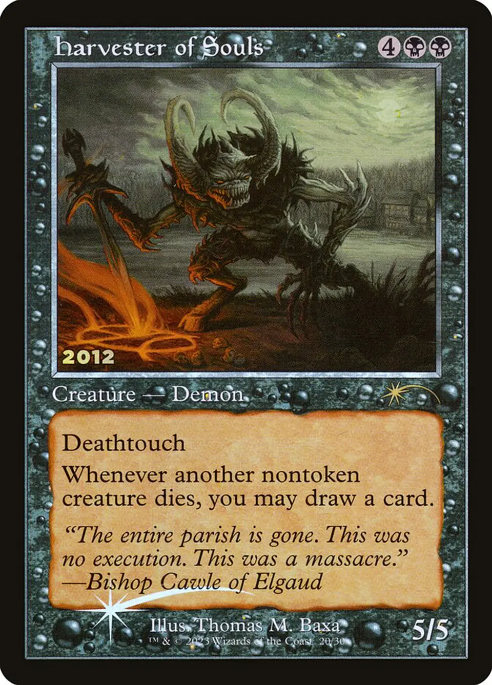 Harvester of Souls (Retro Frame foil) | Inglés | NM | P30A 1