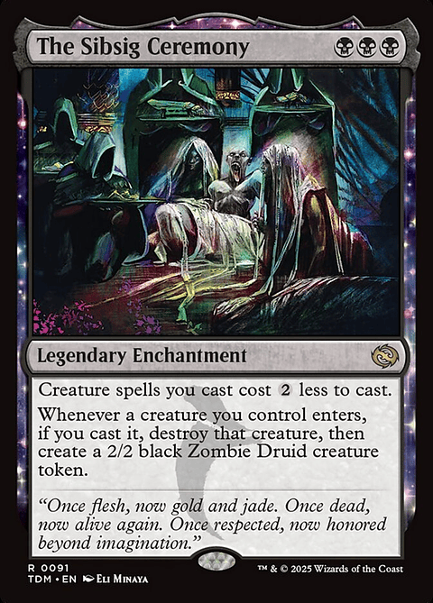 The Sibsig Ceremony | Inglés | NM | TDM