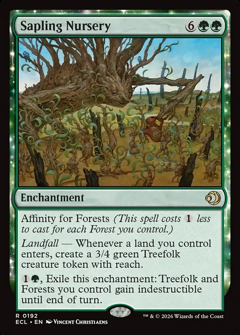 Sapling Nursery (foil) | Inglés | NM | ECL 1