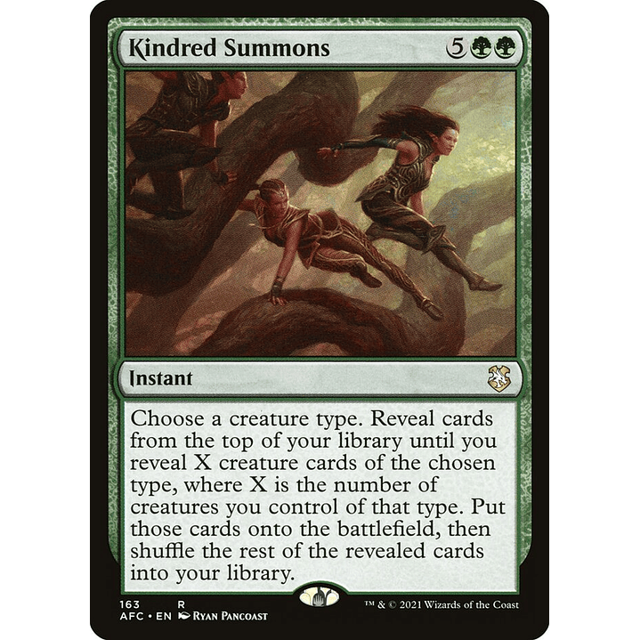 Kindred Summons | Inglés | NM | AFC 1