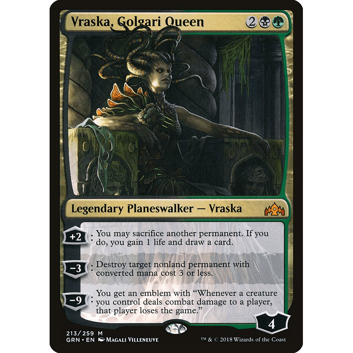 Vraska, Golgari Queen | Inglés | NM | GRN 1