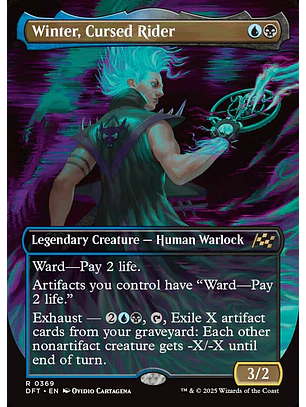 Winter, Cursed Rider (Borderless) | Inglés | NM | DFT