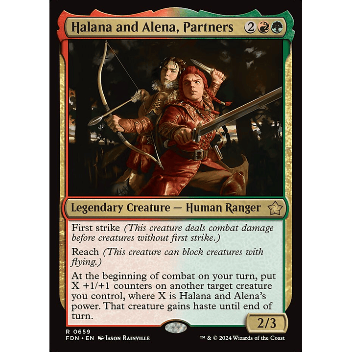 Halana and Alena, Partners | Inglés | NM | FDN 1