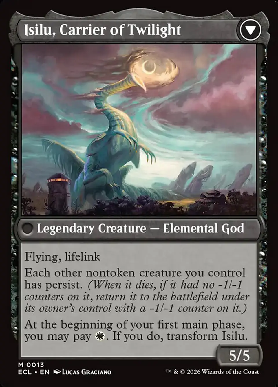 Eirdu, Carrier of Dawn // Isilu, Carrier of Twilight | Inglés | NM | ECL 2