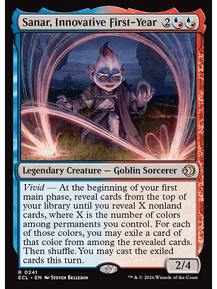 Sanar, Innovative First-Year | Inglés | NM | ECL