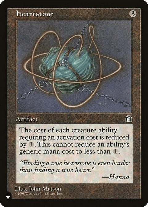 Heartstone (Retro Frame) | Inglés | NM | PLST