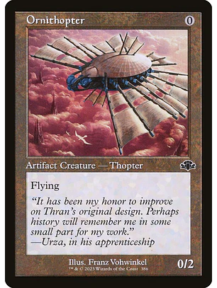 Ornithopter (Retro Frame) | Inglés | NM | DMR