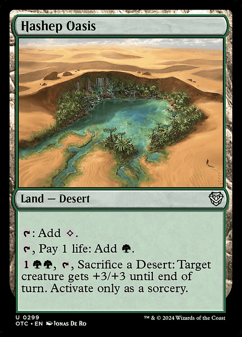 Hashep Oasis | Inglés | NM | OTC