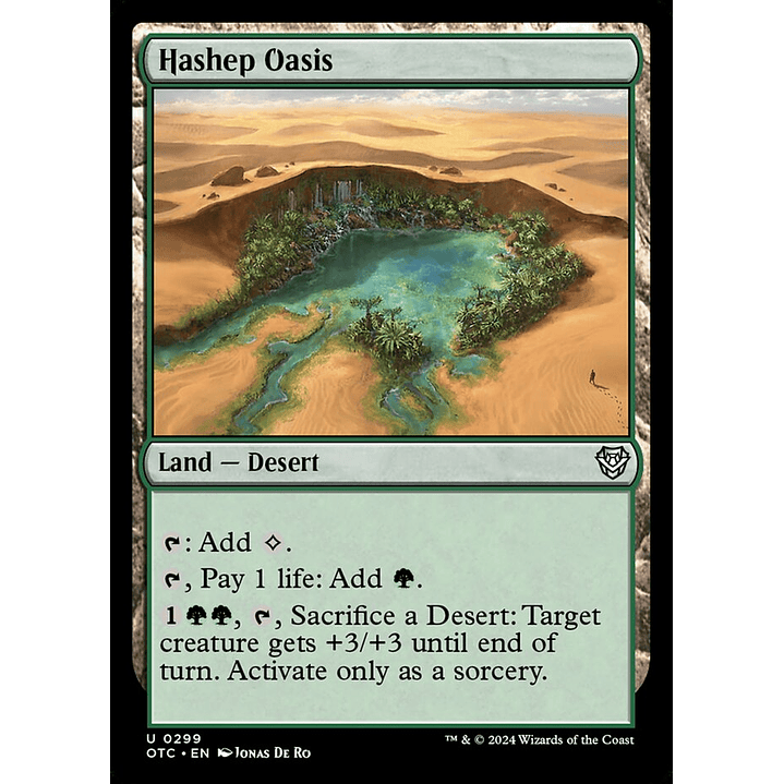 Hashep Oasis | Inglés | NM | OTC 1