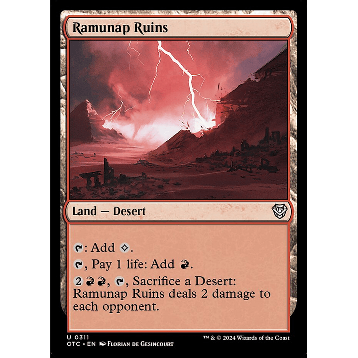 Ramunap Ruins | Inglés | NM | OTC 1