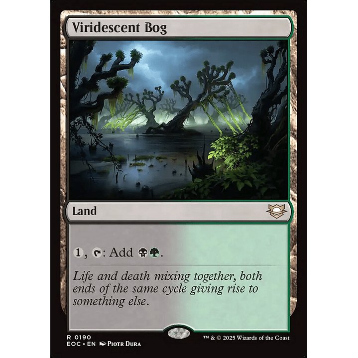 Viridescent Bog | Inglés | NM | EOC 1