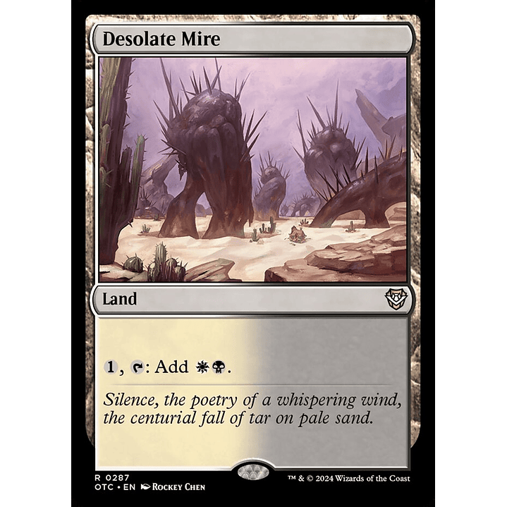 Desolate Mire | Inglés | NM | OTC 1