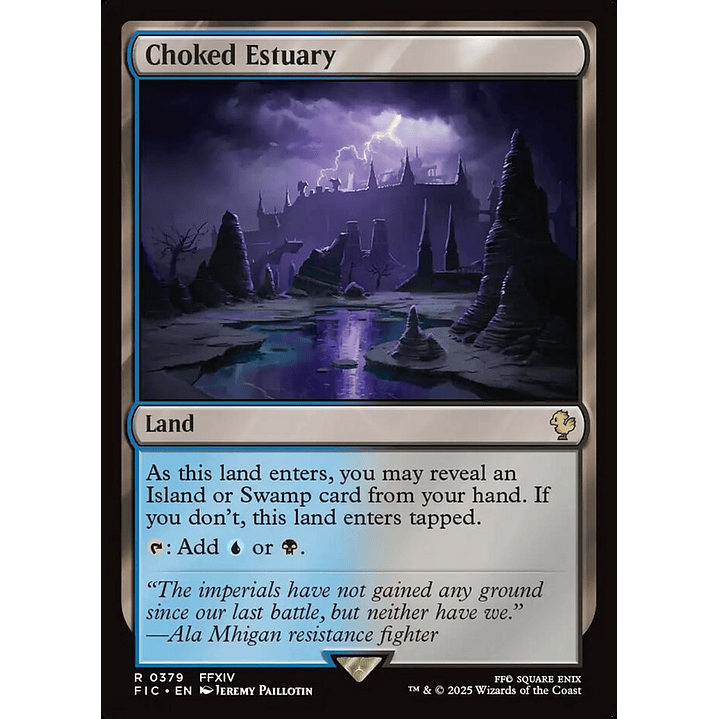 Choked Estuary (Surge foil) | Inglés | NM | FIC 1