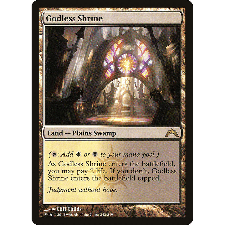 Godless Shrine | Inglés | NM | GTC 1