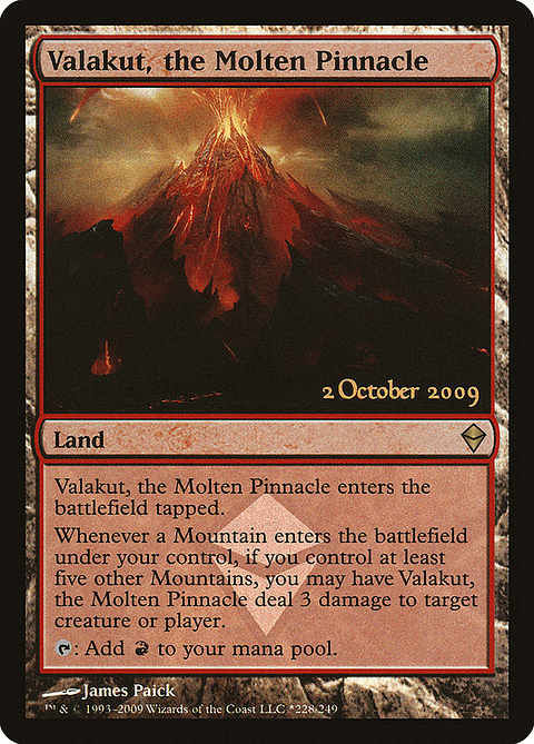 Valakut, the Molten Pinnacle (foil) | Español | EX | PZEN
