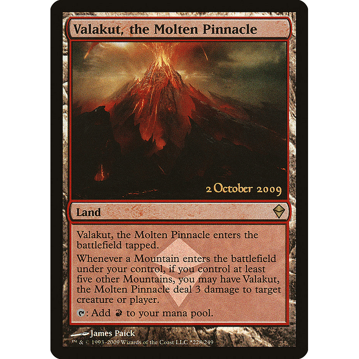 Valakut, the Molten Pinnacle (foil) | Español | EX | PZEN 1