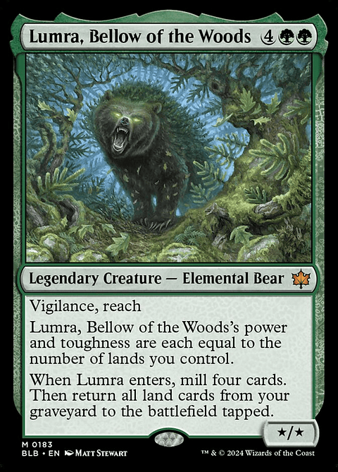 Lumra, Bellow of the Woods | Español | NM | BLB