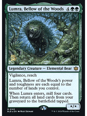 Lumra, Bellow of the Woods (Launch foil) | Español | NM | PBLB