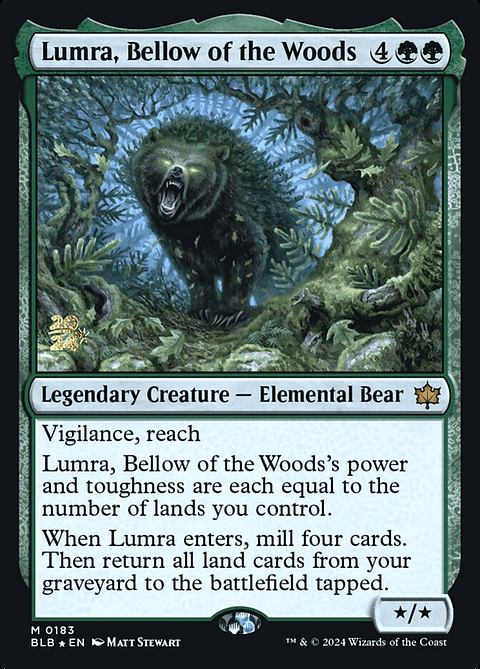 Lumra, Bellow of the Woods (Launch foil) | Español | NM | PBLB