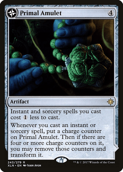 Primal Amulet // Primal Wellspring | Español | NM | XLN