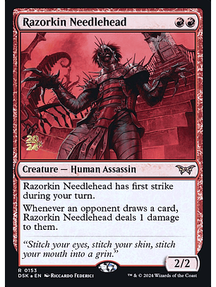 Razorkin Needlehead (Launch foil) | Español | NM | PDSK