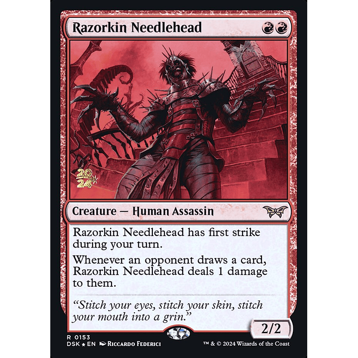 Razorkin Needlehead (Launch foil) | Español | NM | PDSK 1
