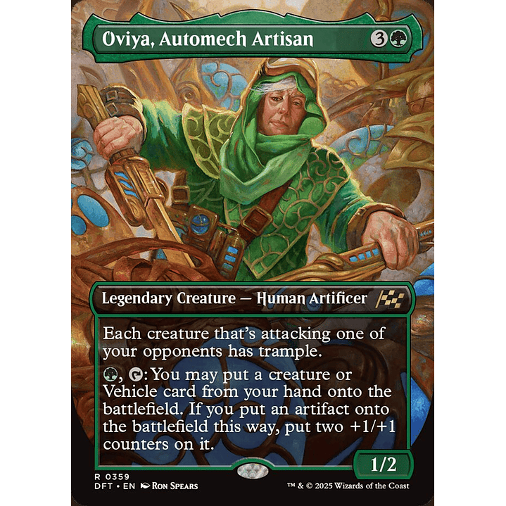 Oviya, Automech Artisan (Borderless) | Español | NM | DFT 1