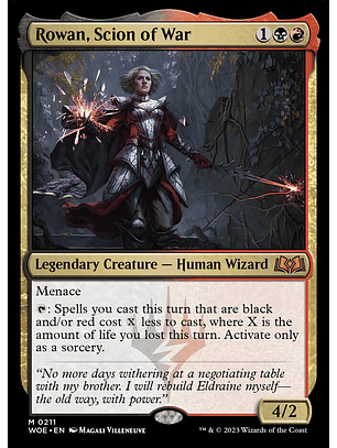 Rowan, Scion of War | Español | NM | WOE