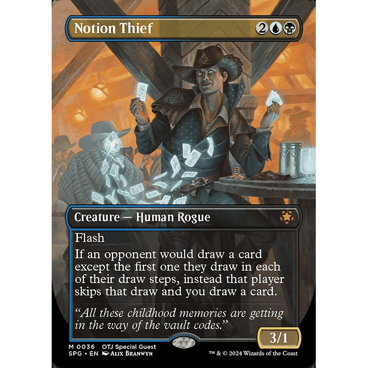 Notion Thief (Borderless) | Español | NM | SPG 1
