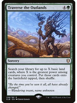 Traverse the Outlands | Inglés | EX | CLB