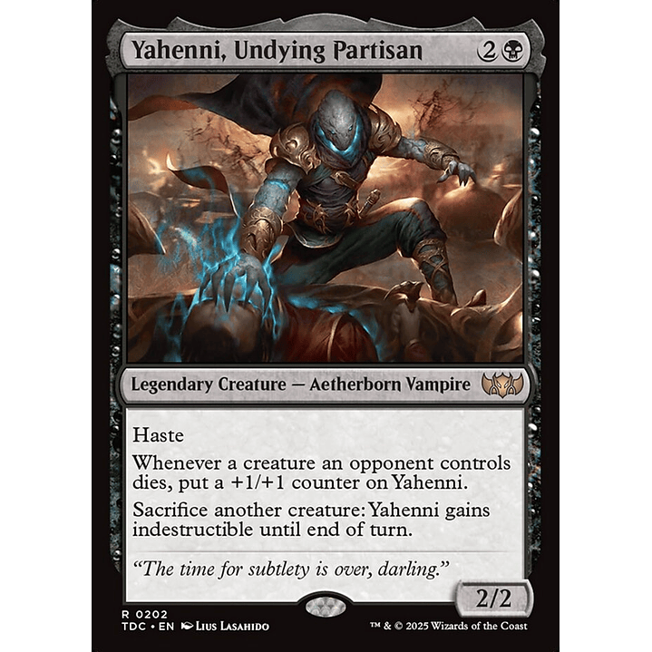 Yahenni, Undying Partisan | Inglés | EX | TDC 1
