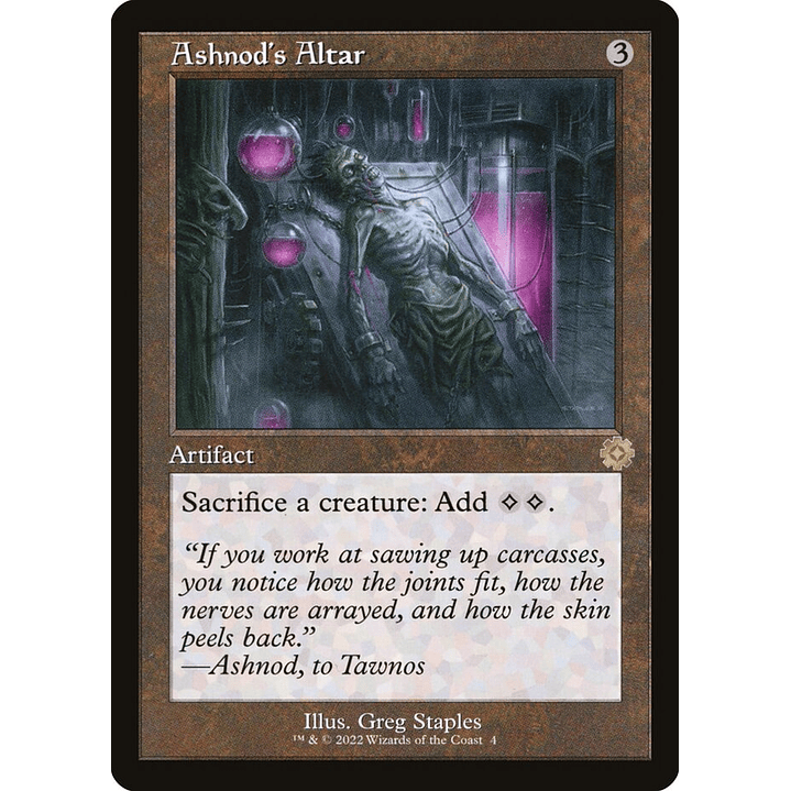 Ashnod's Altar (Retro Frame) | Inglés | EX | BRR 1