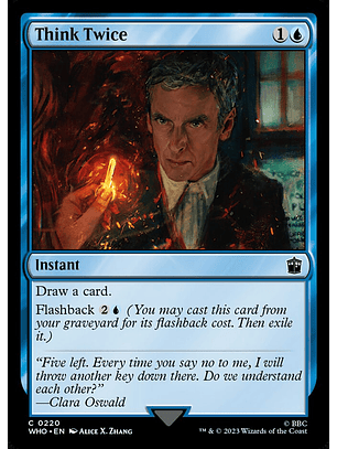 Think Twice | Inglés | NM | WHO