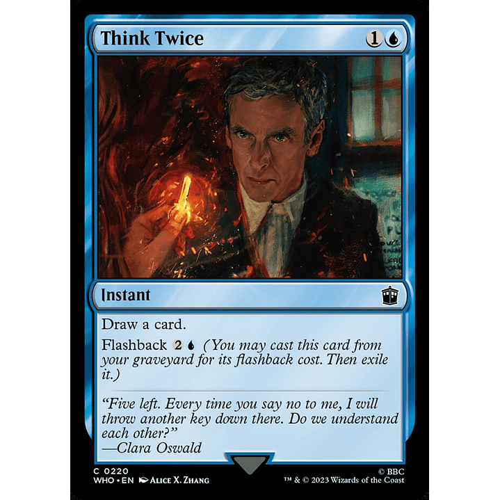 Think Twice | Inglés | NM | WHO 1