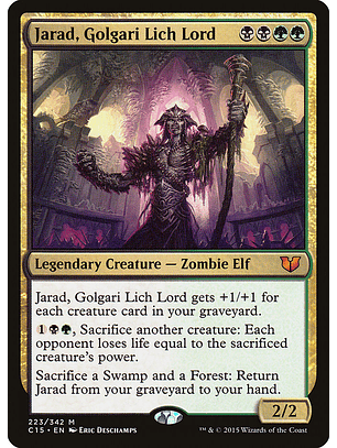 Jarad, Golgari Lich Lord | Inglés | NM | C15