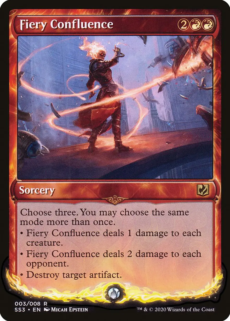 Fiery Confluence | Inglés | NM | SS3 1
