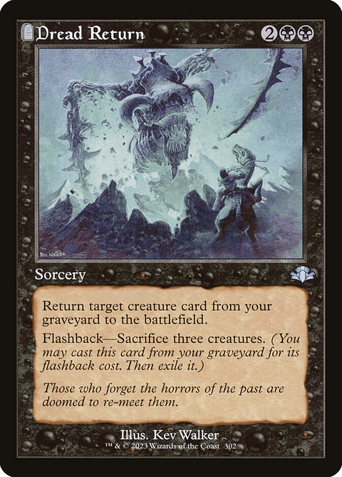 Dread Return (Retro Frame) | Inglés | NM | DMR