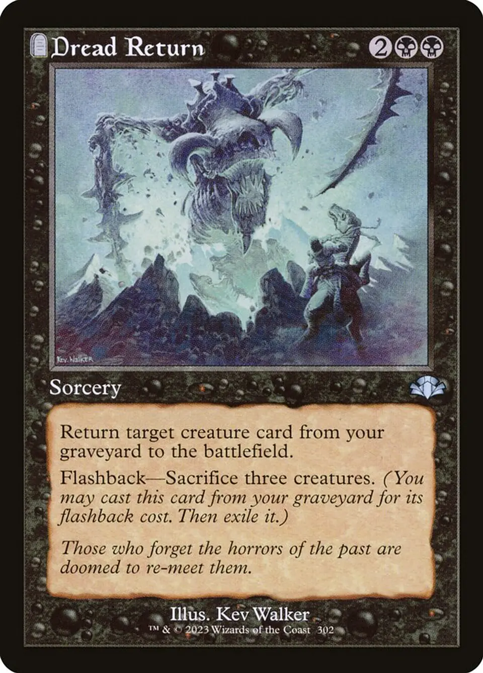 Dread Return (Retro Frame) | Inglés | NM | DMR 1