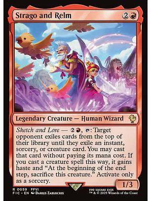 Strago and Relm (Surge) | Inglés | NM | FIC