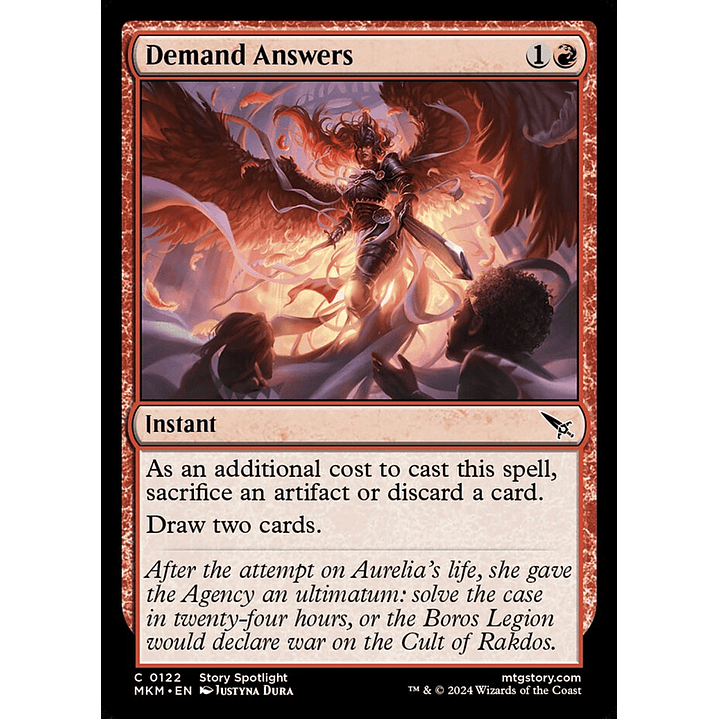 Demand Answers (foil) | Inglés | NM | MKM 1