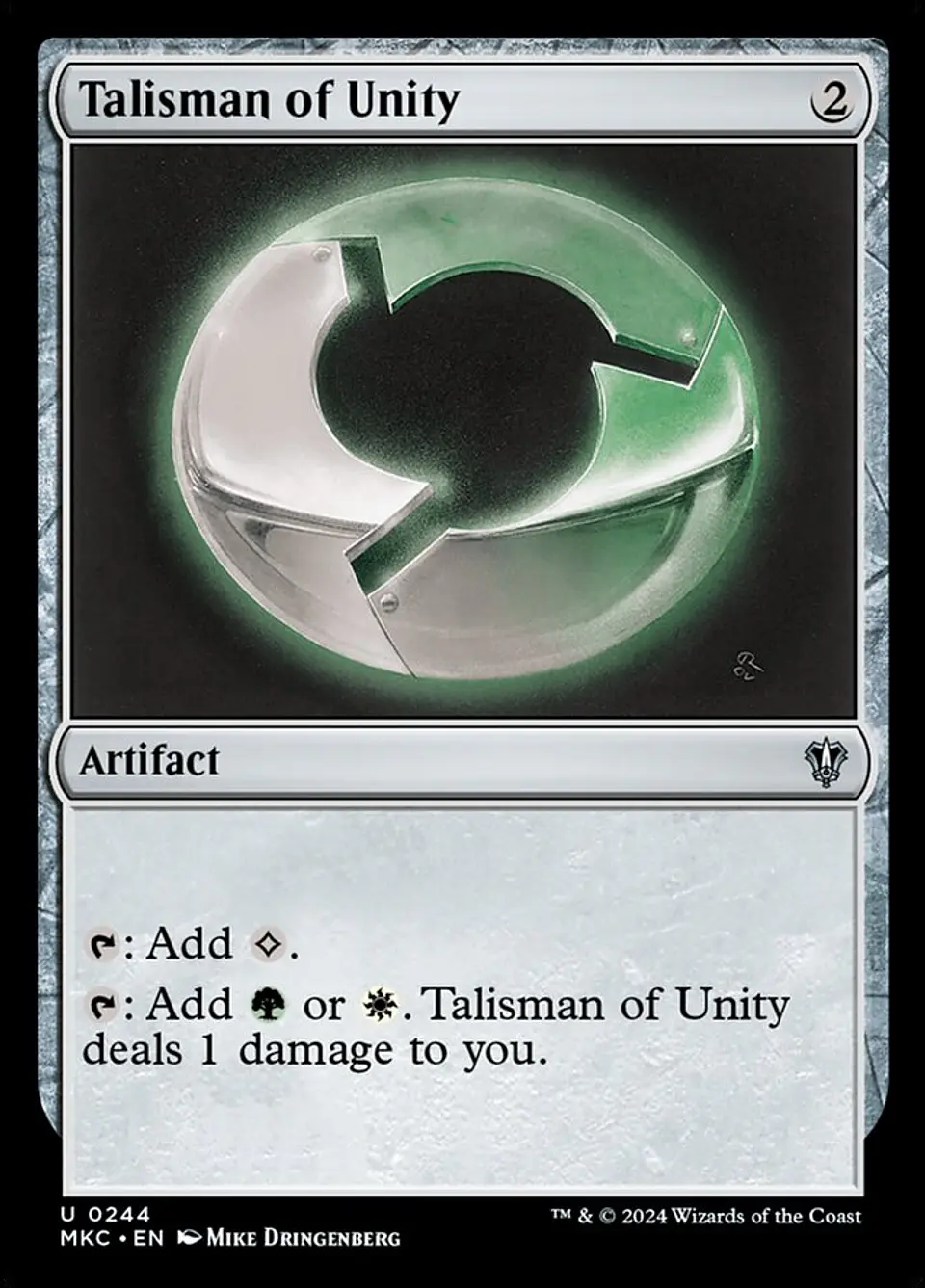Talisman of Unity | Inglés | NM | MKC 1