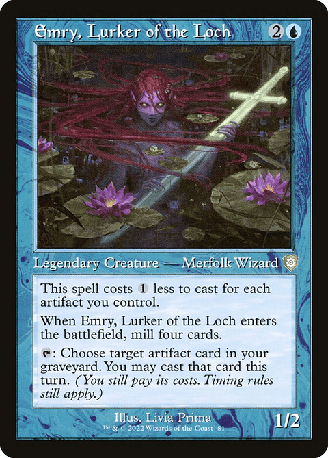 Emry, Lurker of the Loch (Retro Frame) | Inglés | NM | BRC
