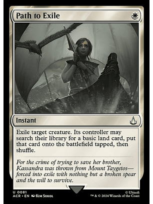 Path to Exile | Inglés | NM | ACR