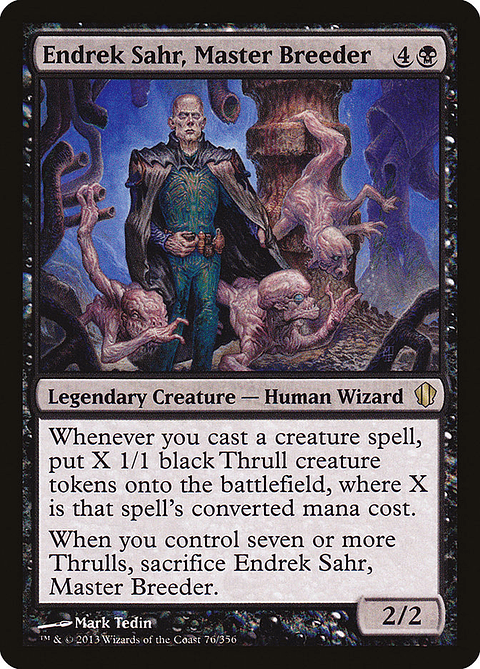 Endrek Sahr, Master Breeder | Inglés | NM | C13