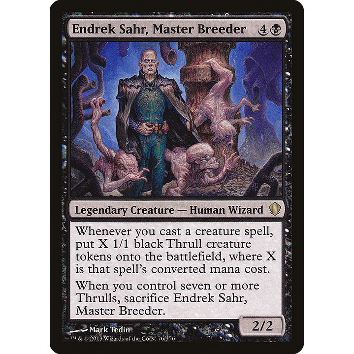 Endrek Sahr, Master Breeder | Inglés | NM | C13 1